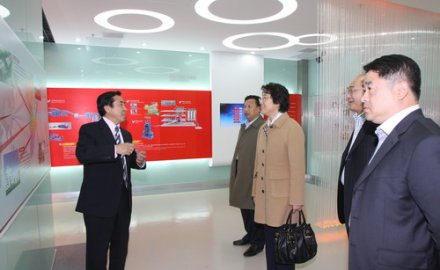 市委常委、市统战部长臧爱民到公司调研